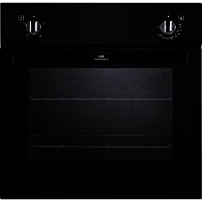 New World NW601F Single Electric Fan Oven in Black New World NW601F Single Electric Fan Oven in Black
